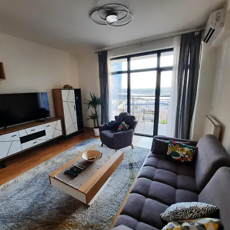 B-G Waterfront Apartment Belgrad Exterior foto